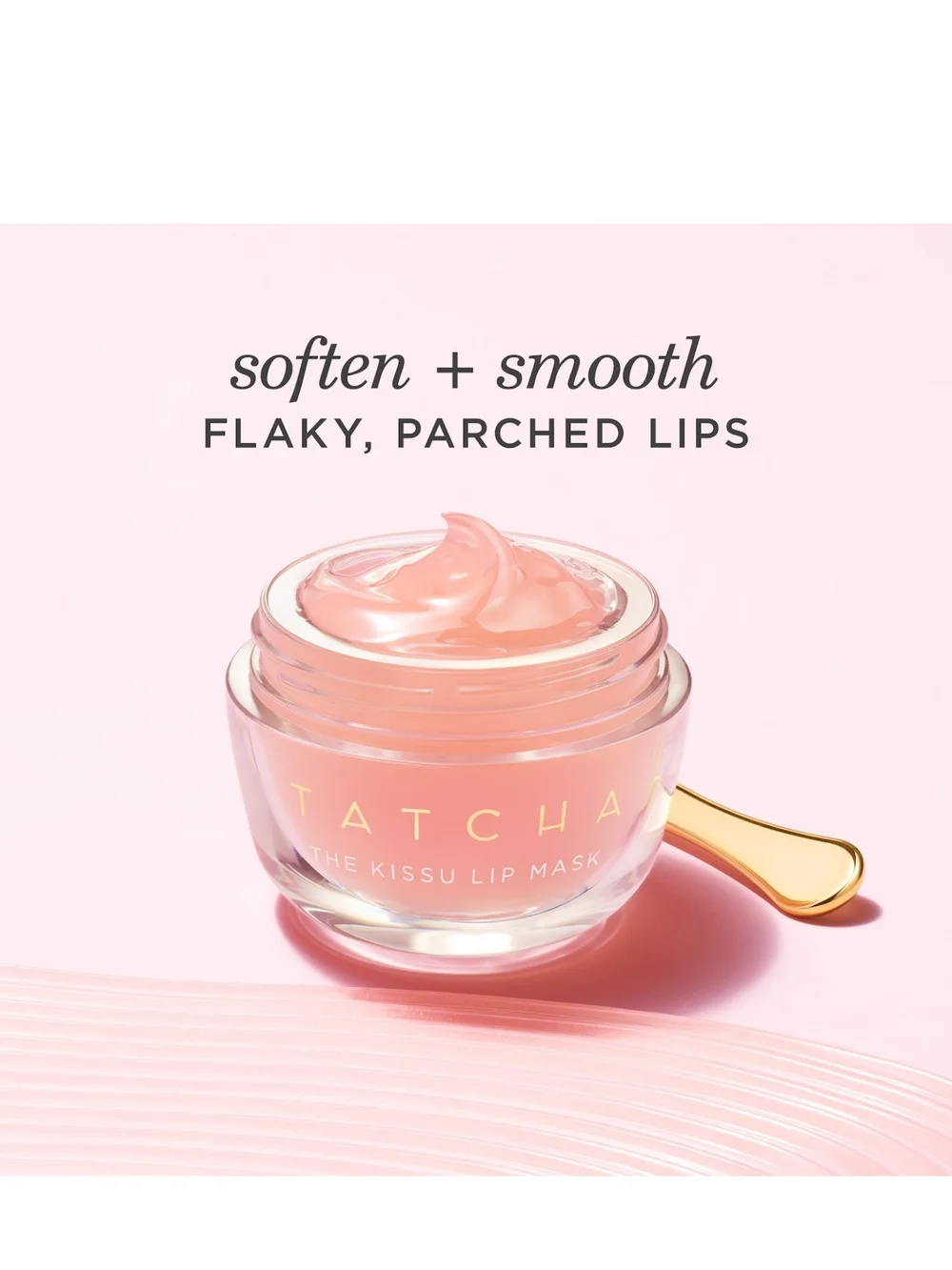 Tatcha The Kissu Lip Mask — Soft Pink Hydrating Balm